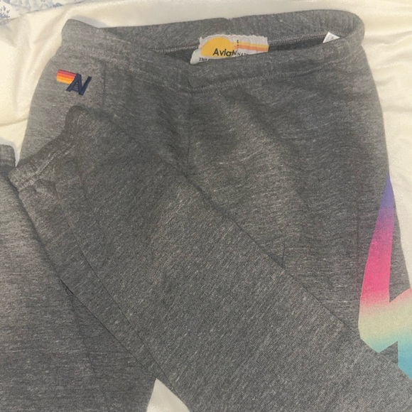 Aviator Nation Pants - Aviator Nation Lightning Bolt Sweatpants